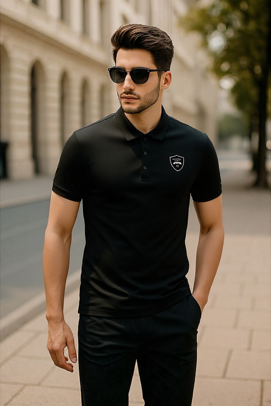 T-shirt Polo Adora Milano in Cotone