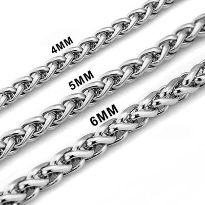 Hot Sale Titanium Steel Men's Flower Basket Chain Bracelet Korean Stainless Steel Fashion Jewelry Keel Chain Bracelet Jewelry Wholesale