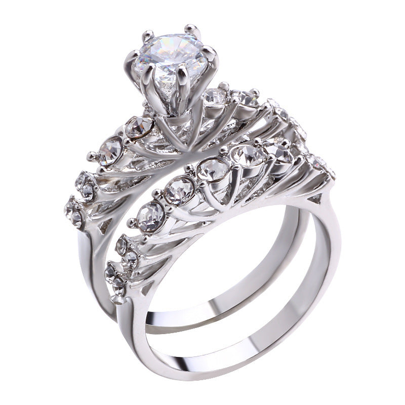 Explosions European And American Popular Couple Ring