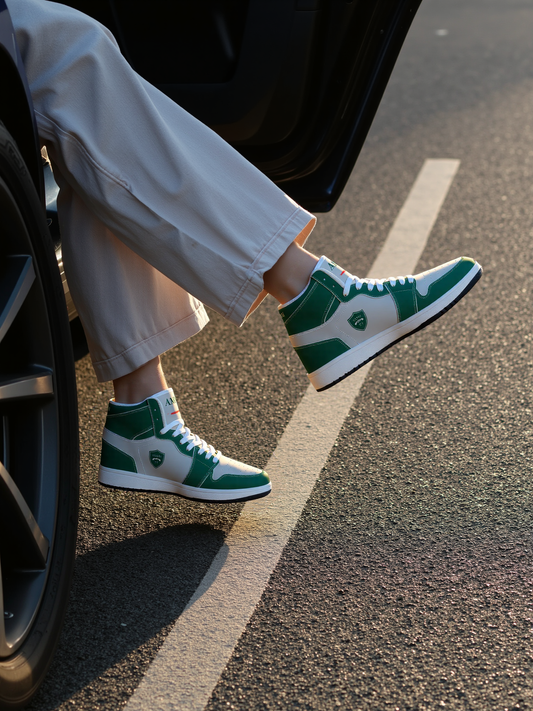 Adora Milano Serie 175 Premium PU-Leder High-Top-Sneakers-V2