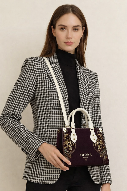 Adora Milano Serie 1616 Borsa Tote - Tracolla Lunga