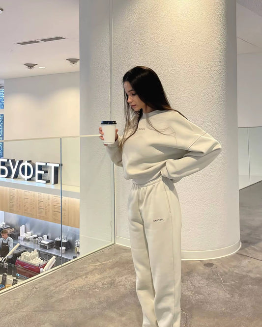 Hoodies and Pants Hoodies Set Clothes Women Two Pieces Sweatshirts Trousers Sets Sets for Women 2 Pieces Woman Clothing
