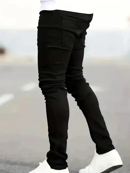 Adora Milano Jeans Neri Slim Fit da Uomo