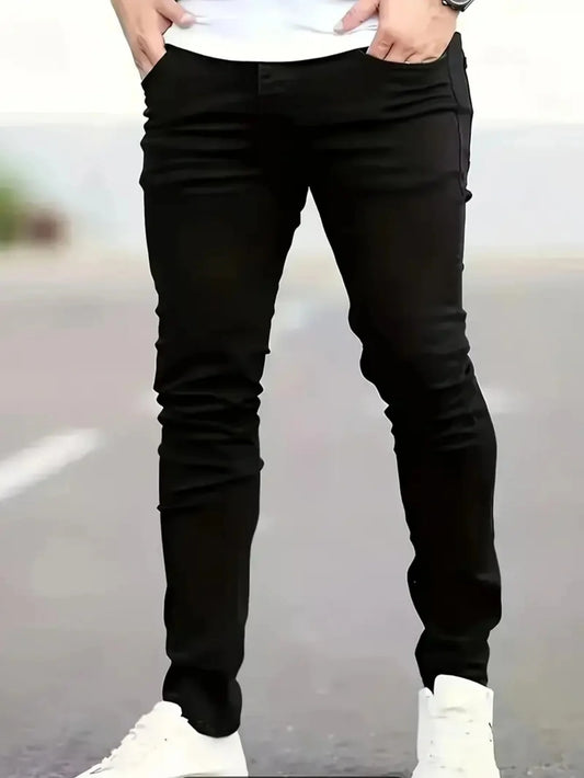 Adora Milano Jeans Neri Slim Fit da Uomo