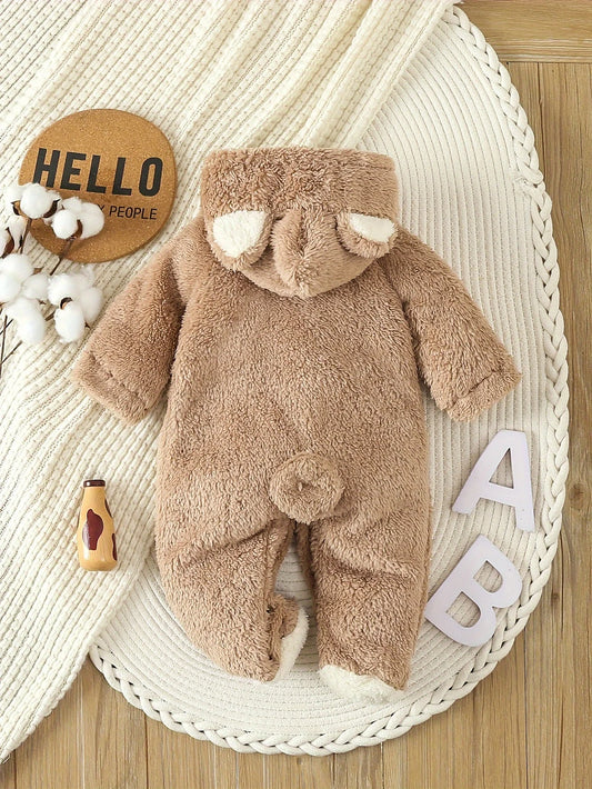Adora Milano Newborn Baby Boys Girls Clothing  Pajamas Hooded Jumpsuits 0-1Y