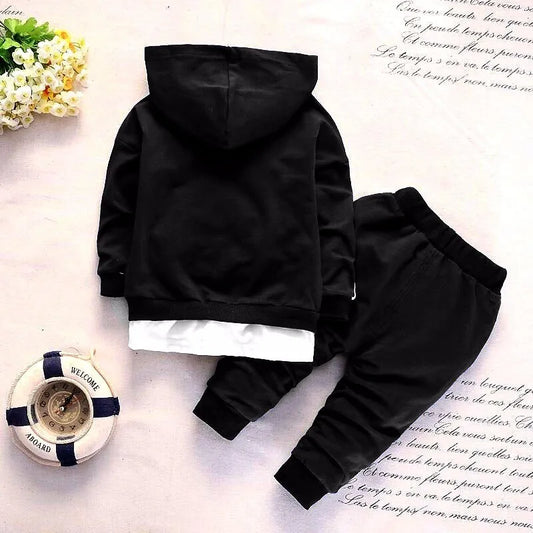 Adora Milano Tuta Casual per Neonati Bambini e Bambine con Cerniera e Pantaloni