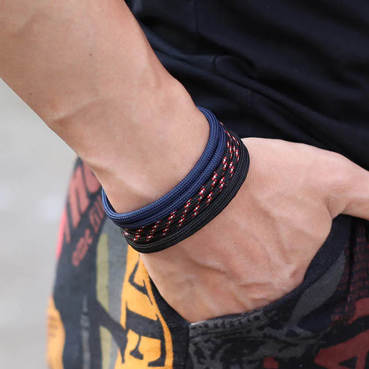 Adora Milano Herren Armband Set Handgefertigt Verstellbar