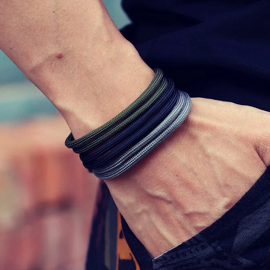 Adora Milano Herren Armband Set Handgefertigt Verstellbar