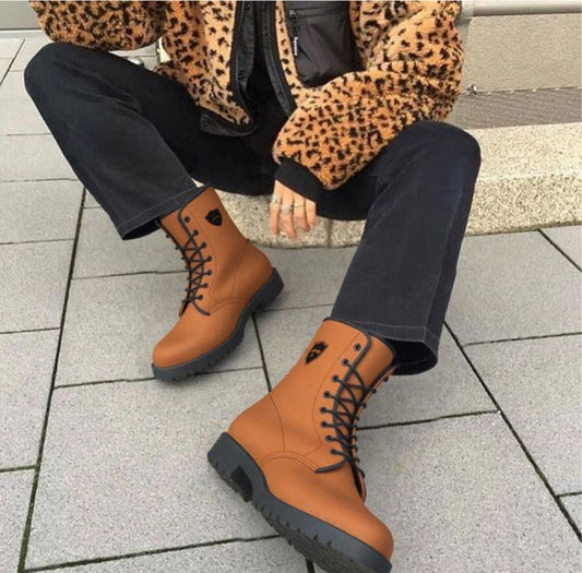Adora Milano Stivali in pelle di tendenza Serie 187