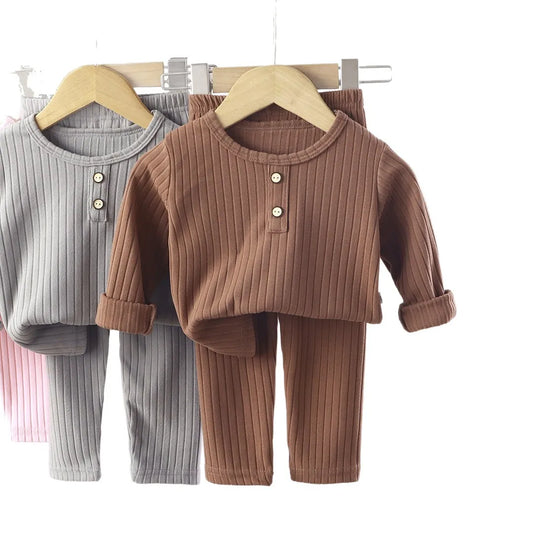 Adora Milano Completi Intimi per Bambini Autunno Nuovi Pigiami per Neonati e Bambine