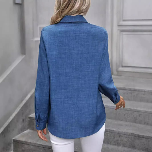 Adora Milano Damen Streetwear Frühling Herbst Kleidung Langarm-Oberteile