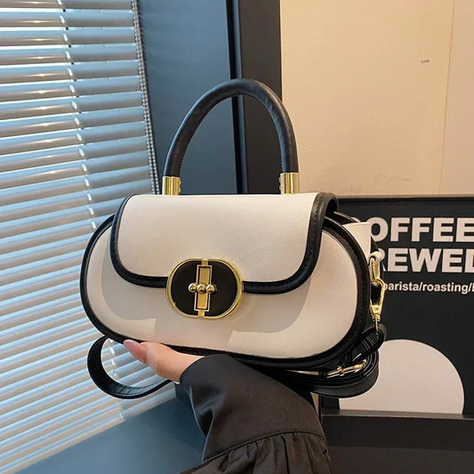 Borsa Quadrata Trendy Adora Milano - Elegante Borsa a Spalla e Tracolla Casual da Donna