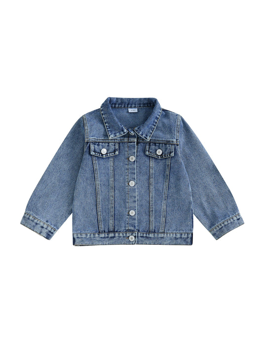 Adora Milano Jacket with Star Print and Warm Lining Long Sleeve Lapel