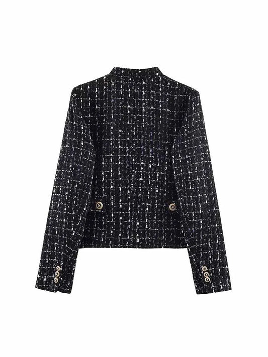Adora Milano Donna Primavera Moda Maniche Lunghe Alta Casual