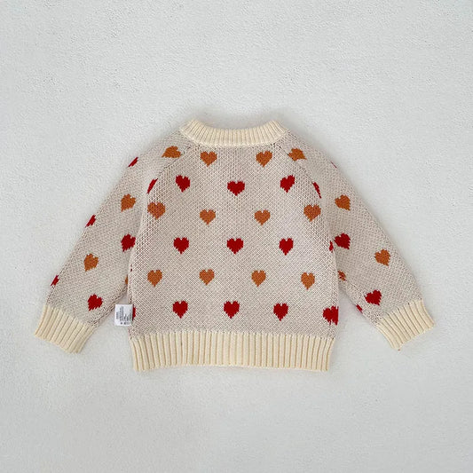 Adora Milano Maglione Lavorato a Maglia per Bambina Caldo Maglieria Abbigliamento Bambina Top
