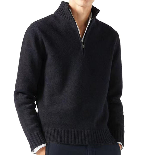 Maglioni Dolcevita Uomo Autunno, Pullover in Maglia, Tinta Unita, Maniche Lunghe, Casual, Caldi, per Uso Quotidiano