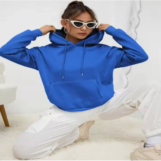 Adora Milano Kapuzenpullover Damen Mehrfarbig Unisex Frauen Streetwear