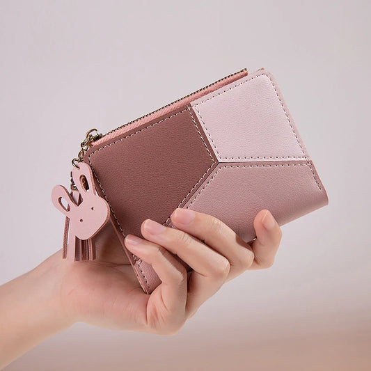 Adora Milano Damen Portemonnaie aus PU-Leder mit Kartenhalter