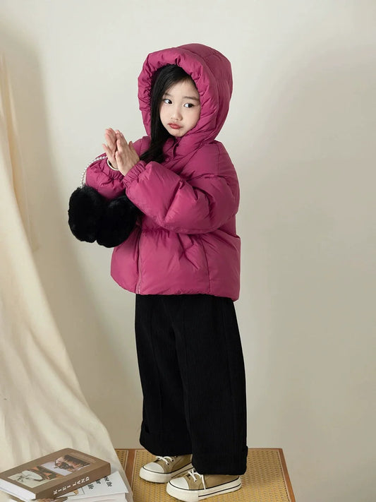 Adora Miano Winter Kids Warm Down Coats Autumn Children Cotton-Padded Jackets Boys Girls