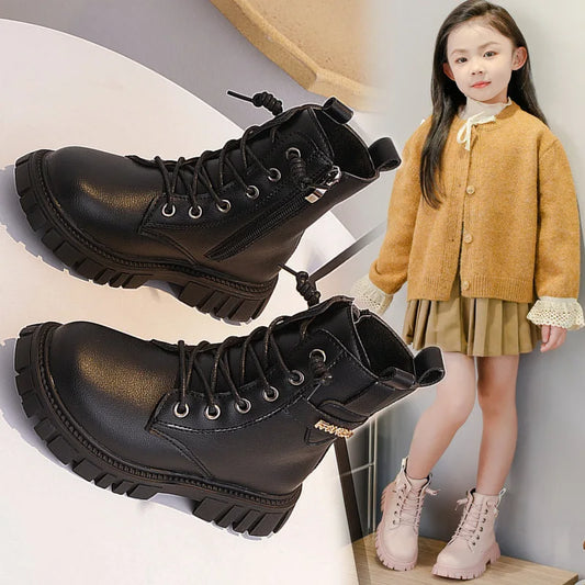 Stivaletto singolo in pelle da bambina - Nuovi arrivi Adora Milano