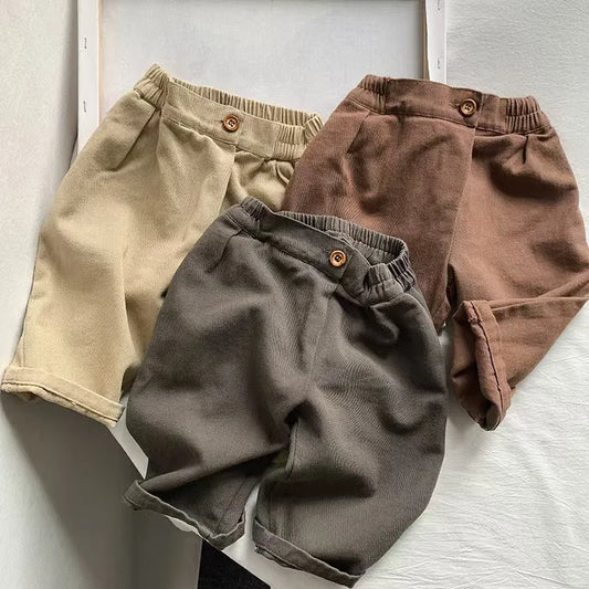 Adora Milano Pantaloni Lunghi per Neonati e Bambini, Sciolti, Casual, Abbigliamento per Bambini Autunno