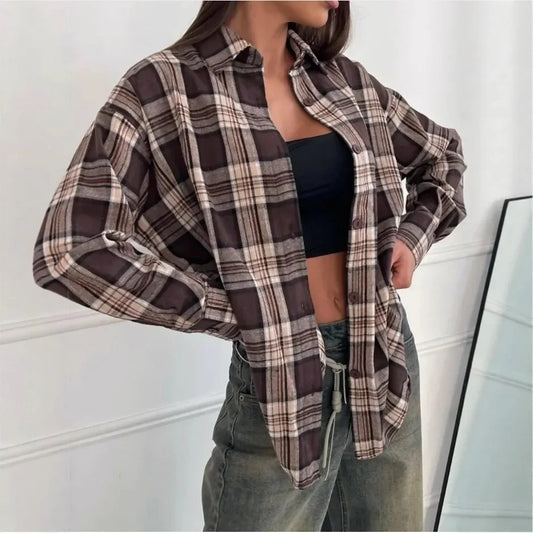 Adora Milano Hemdstrickjacke Damen Freizeit-Top Damen Knopfleistenhemd