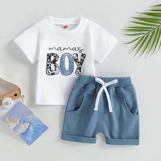Adora Milano Set Abbigliamento Bambino 0-3 Anni Estate Cotone Manica Corta