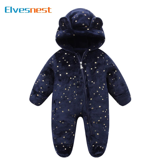 Adora Milano Baby Girl Winter Boys Romper Cartoon Newborn  0-12 Months