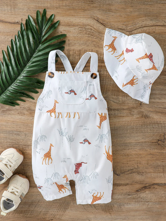 Adora Milano 2er-Pack Baby Jungen Sommer ärmelloser Strampler 1-3 Jahre Bodysuit