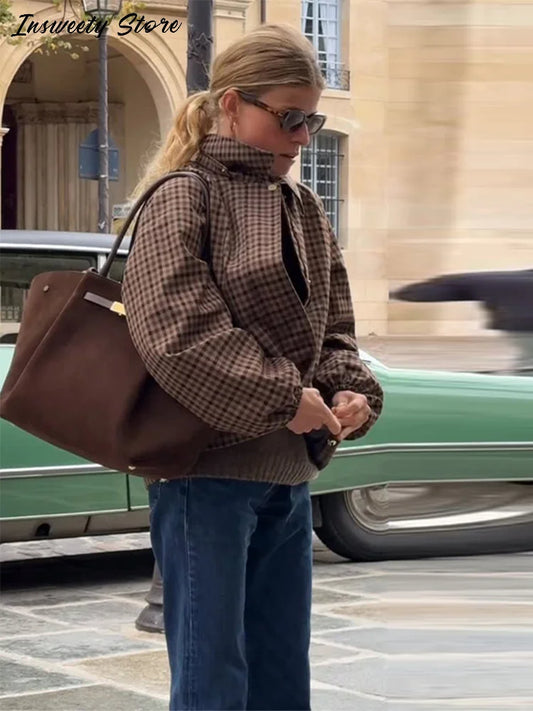 Adora Milano Camicia Giacca da donna ampia a maniche lunghe monopetto