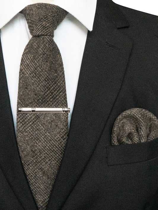 Adora Milano Solid Color Cashmere Wool  Men Daily Cravat
