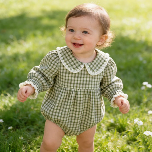 Adora Milano  Romper Baby Girl Bodysuits Long Sleeve Cotton Baby Clothes