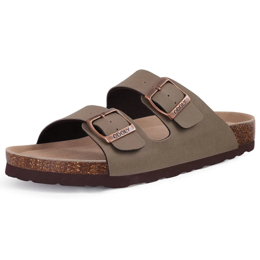 Adora Milano Infradito da uomo in sughero Sandali Infradito in pelle