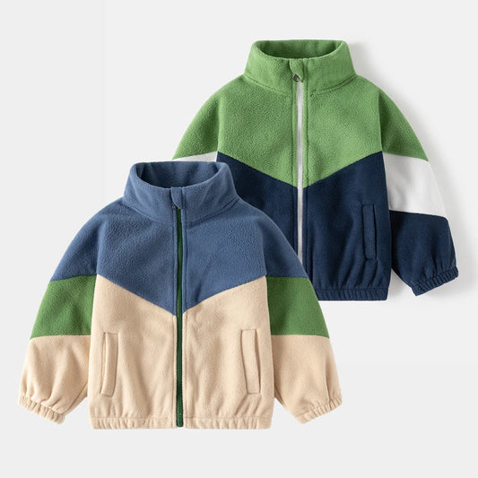 Adora Milano Giacca in pile per bambini, modello bambino