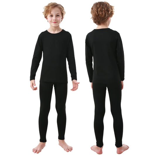 Adora Milano Set Intimo Termico Invernale Caldo Traspirante per Bambini e Bambine
