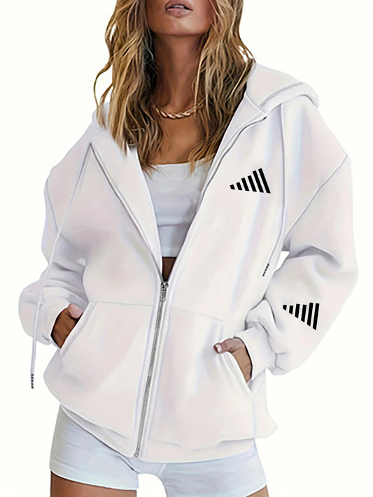 Adora Milano Winter Must-Have Fleecegefüttertes dickes Kapuzen-Sweatshirt, Oversize Hoodie
