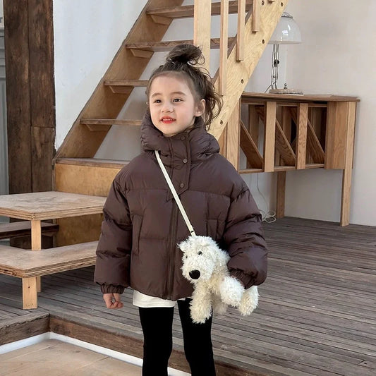 Adora Miano Winter Kids Warm Down Coats Autumn Children Cotton-Padded Jackets Boys Girls