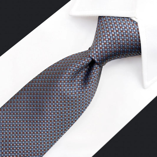 Adora Milano Men Neckties Pocket Square Set Extra Long