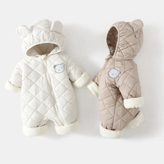 Adora Milano  Winter Kids Boys Rompers Cotton Bear Bodysuits