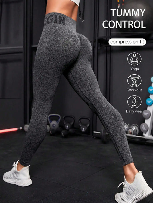 Pantaloni sportivi e da fitness da donna Adora Milano a vita alta e aderenti