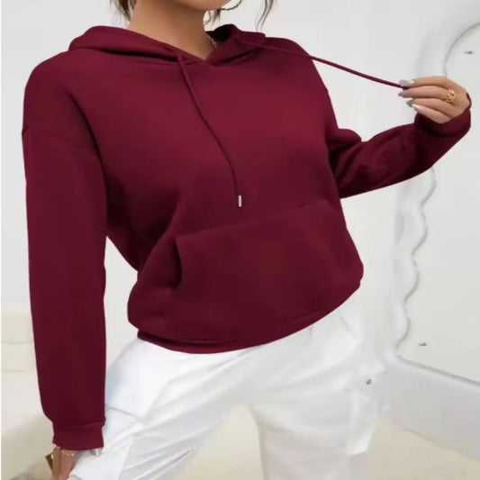 Adora Milano Kapuzenpullover Damen Mehrfarbig Unisex Frauen Streetwear