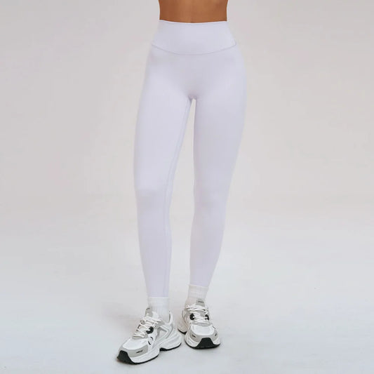Adora Milano Leggings Yoga Donna Fitness Leggings Sportivi a Vita Alta Pantaloni Yoga