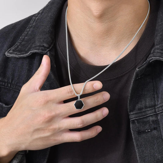 Adora Milano Herren Jungen, Wasserdichter Edelstahlschmuck