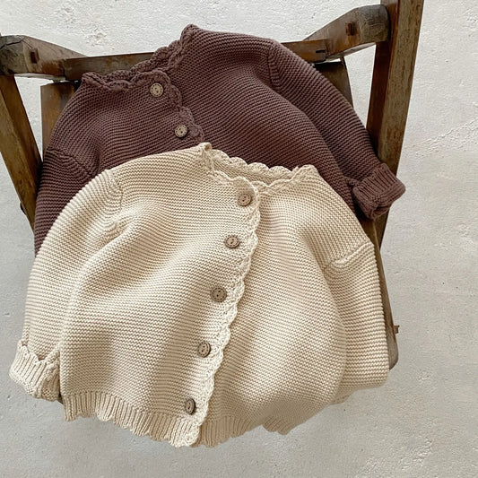 Adora Milano Neonati Maglione Manica Lunga Cappotto Bambini Bambine Abiti Lavorati a Maglia