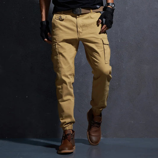 Adora Milano Cotton Cargo Pants