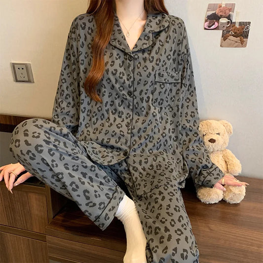 Pigiama donna Adora Milano completo da casa primaverile