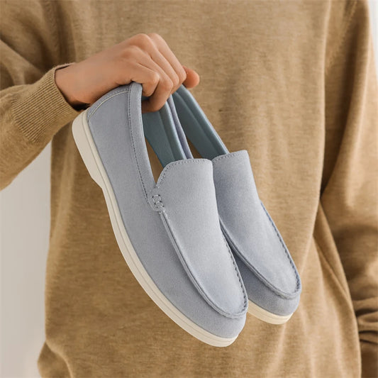 Mocassini da uomo multicolore Adora Milano Scarpe da lavoro casual a pedale