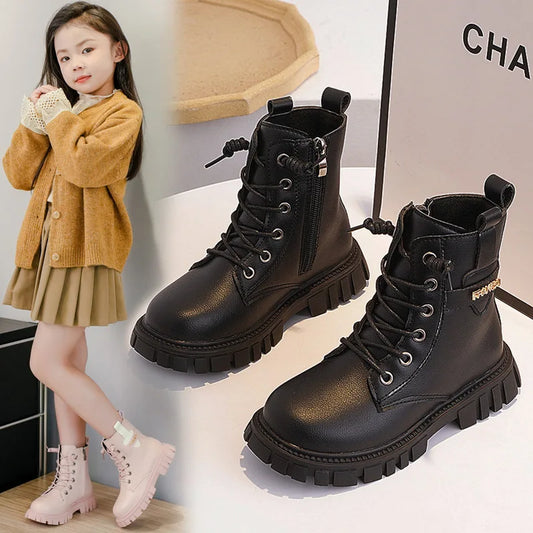 Stivaletto singolo in pelle da bambina - Nuovi arrivi Adora Milano
