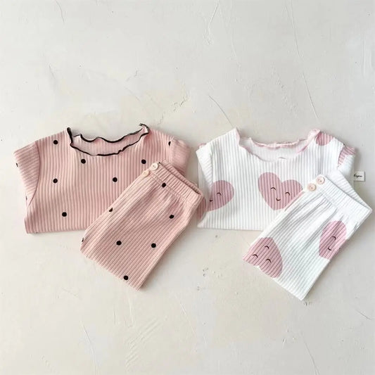 Adora Milano Pigiama da notte in seta a maniche lunghe per bambina