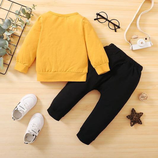 Adora Milano Abbigliamento Neonato, Maglia a Maniche Lunghe + Pantaloni